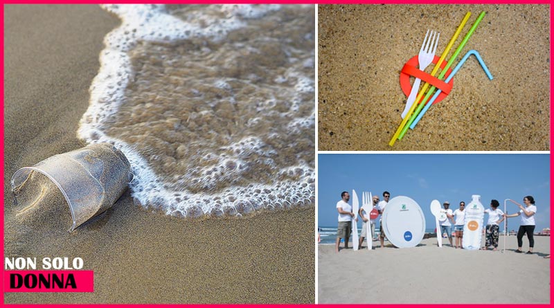 Plastica in spiaggia