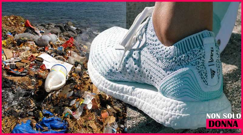 scarpe adidas plastica oceani