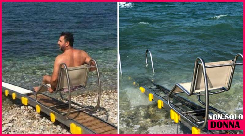 passerella per disabili