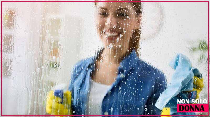 acqua frizzante per vetri